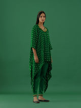 Vishakha - Green Co-ords Set - 5elements