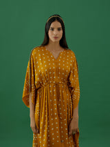 Indulekha - Mustard (kaftan) - 5elements