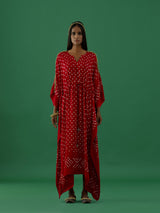 Indulekha - Red (kaftan) - 5elements