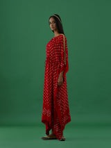 Indulekha - Red (kaftan) - 5elements