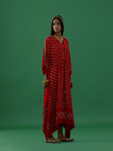 Indulekha - Red (kaftan) - 5elements