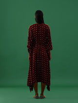 Indulekha - Maroon (kaftan) - 5elements