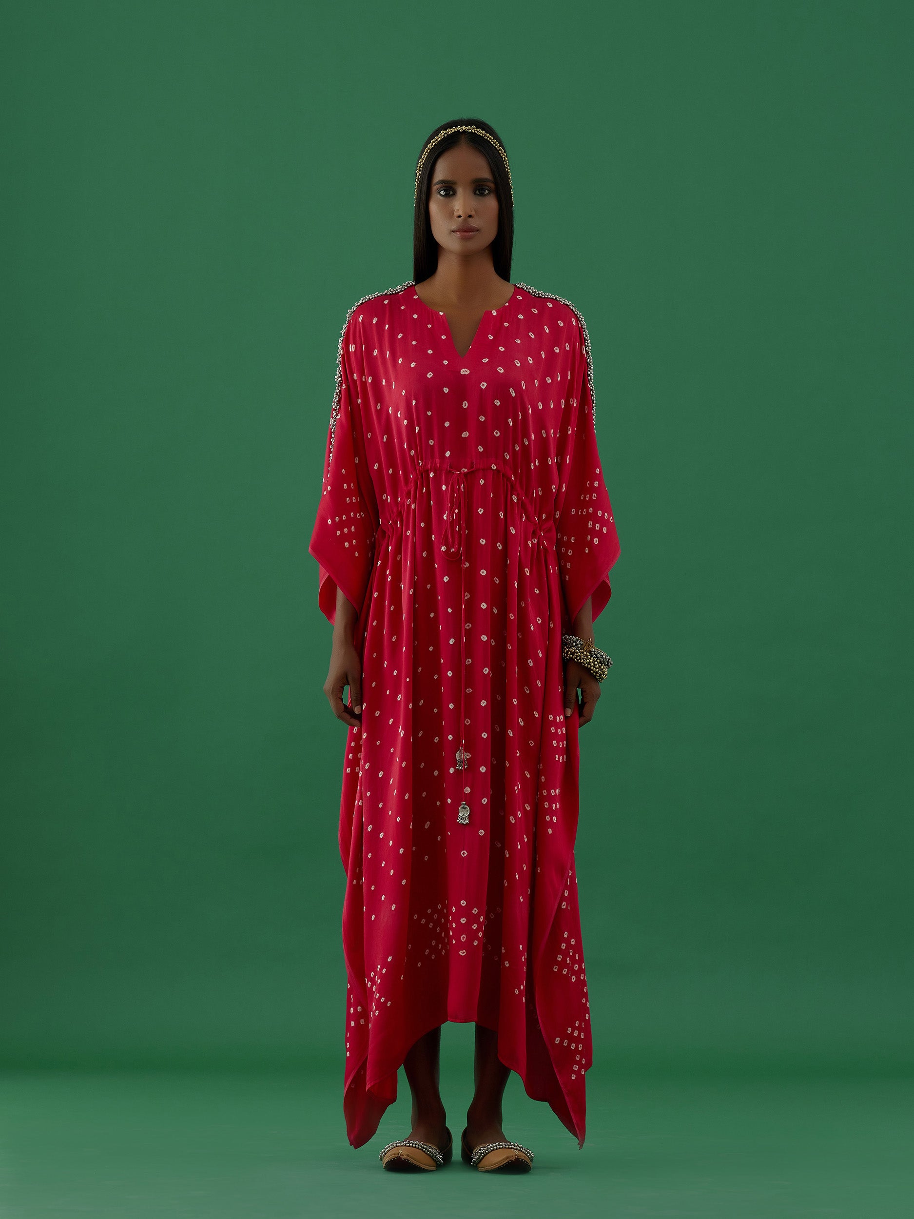 Indulekha - Pink (kaftan) - 5elements