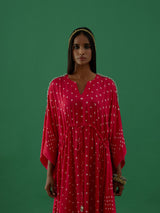 Indulekha - Pink (kaftan) - 5elements