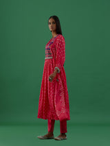 Tungavidya - Pink kurta Set - 5elements