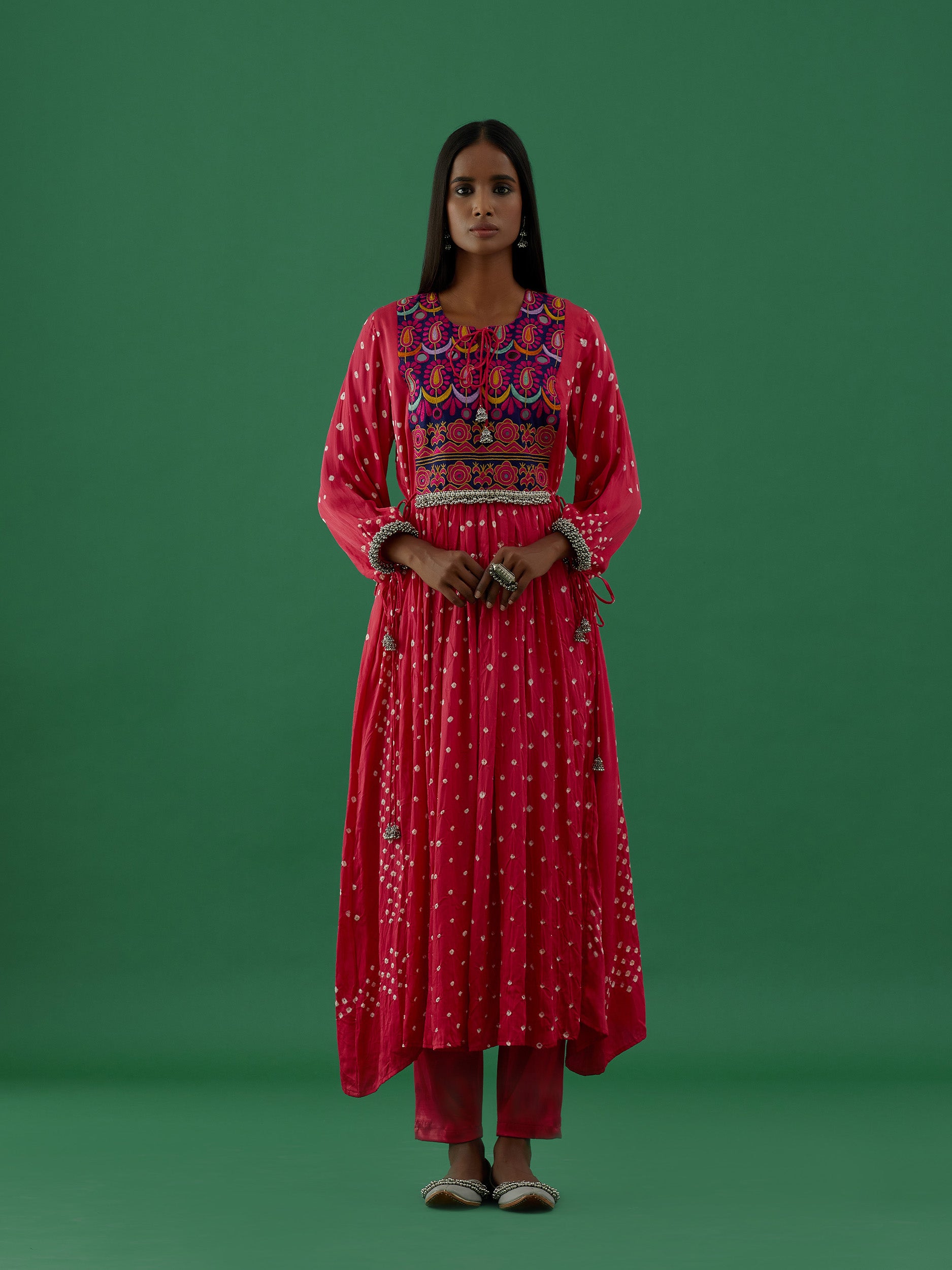 Tungavidya - Pink kurta Set - 5elements