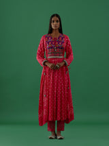 Tungavidya - Pink kurta Set - 5elements