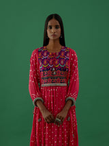 Tungavidya - Pink kurta Set - 5elements