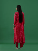 Tungavidya - Pink kurta Set - 5elements