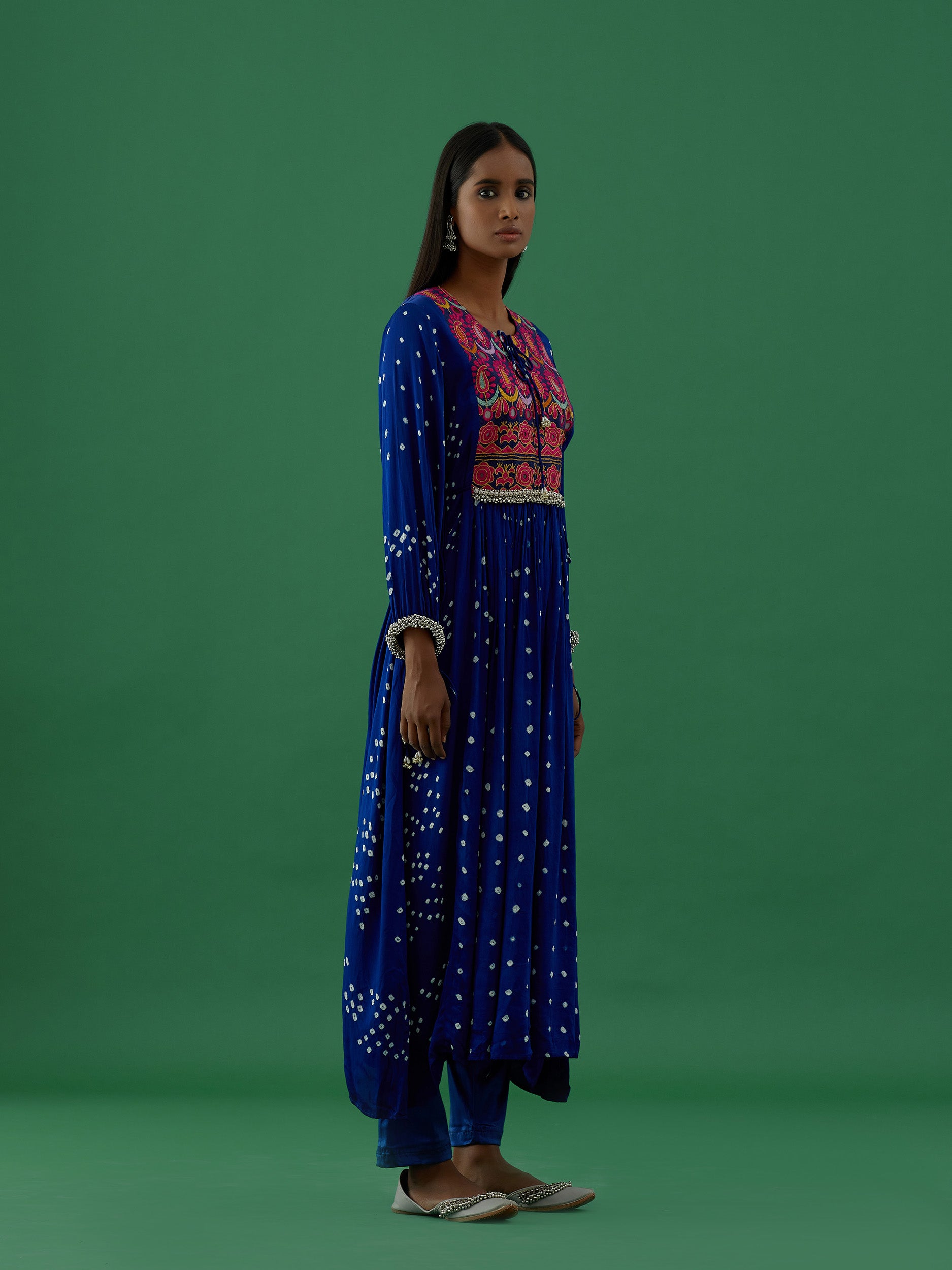 Tungavidya - Blue kurta Set - 5elements