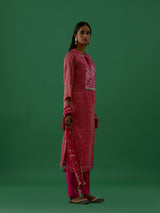 Kiara - Fushia kurta Set - 5elements