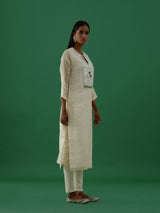 Kiara - Off White kurta Set - 5elements