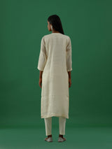 Kiara - Off White kurta Set - 5elements