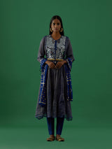 Gopika - Blue kurta Set -5elements