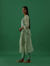 Gopika - Mint kurta Set - 5elements