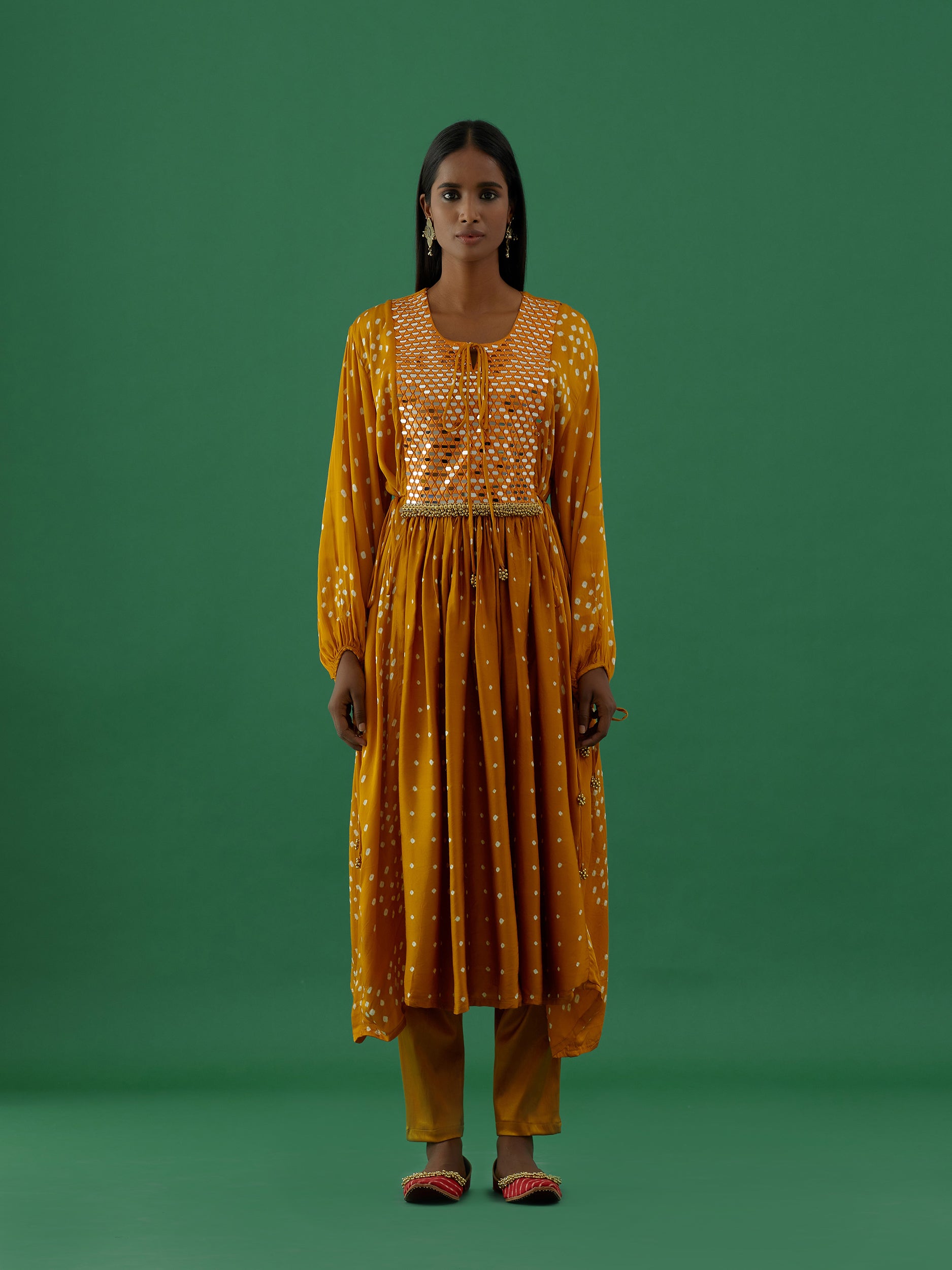 Vrinda - Mustard Tunic - 5elements
