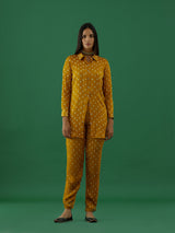 Apurva - Mustard Co-ords Set - 5elements