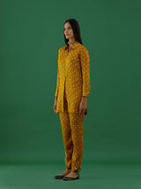 Apurva - Mustard Co-ords Set - 5elements