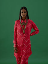 Apurva - Pink Co-ords Set - 5elements