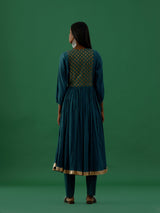 Adhira - Blue kurta Set - 5elements