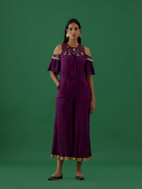 Aparajita - Purple (Jumpsuit) - 5elements