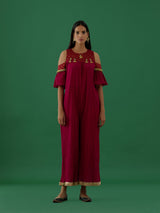 Aparajita - Red (Jumpsuit) - 5elements
