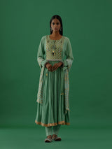 Adhira - Mint kurta Set - 5elements