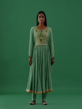 Adhira - Mint kurta Set - 5elements