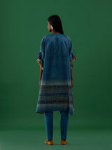 Ridika Blue Multi Tassels Tunic With Pant Sets - 5elements
