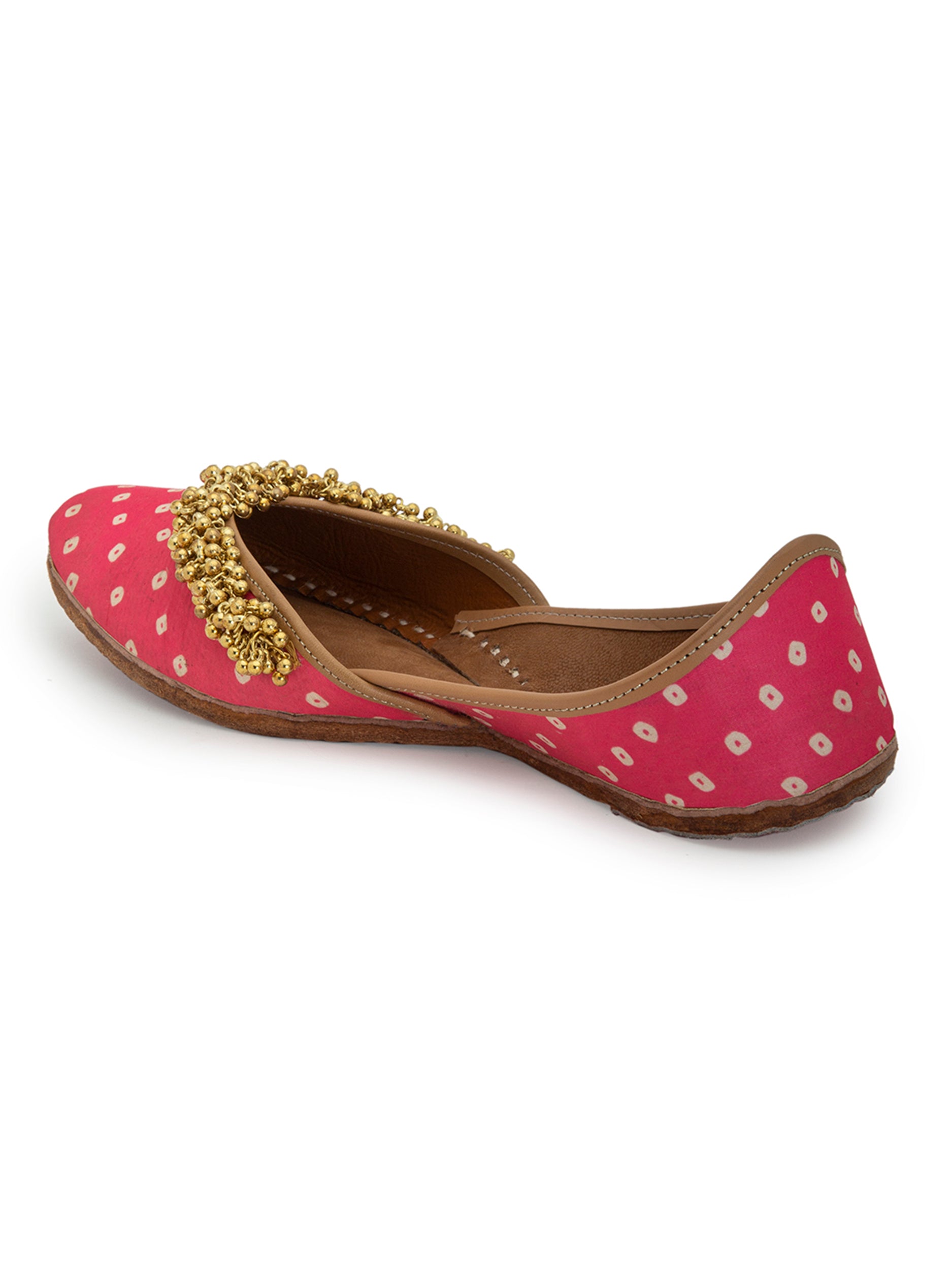 Ghunghroo Edit - Pink Bandhini (jutti) 5elements