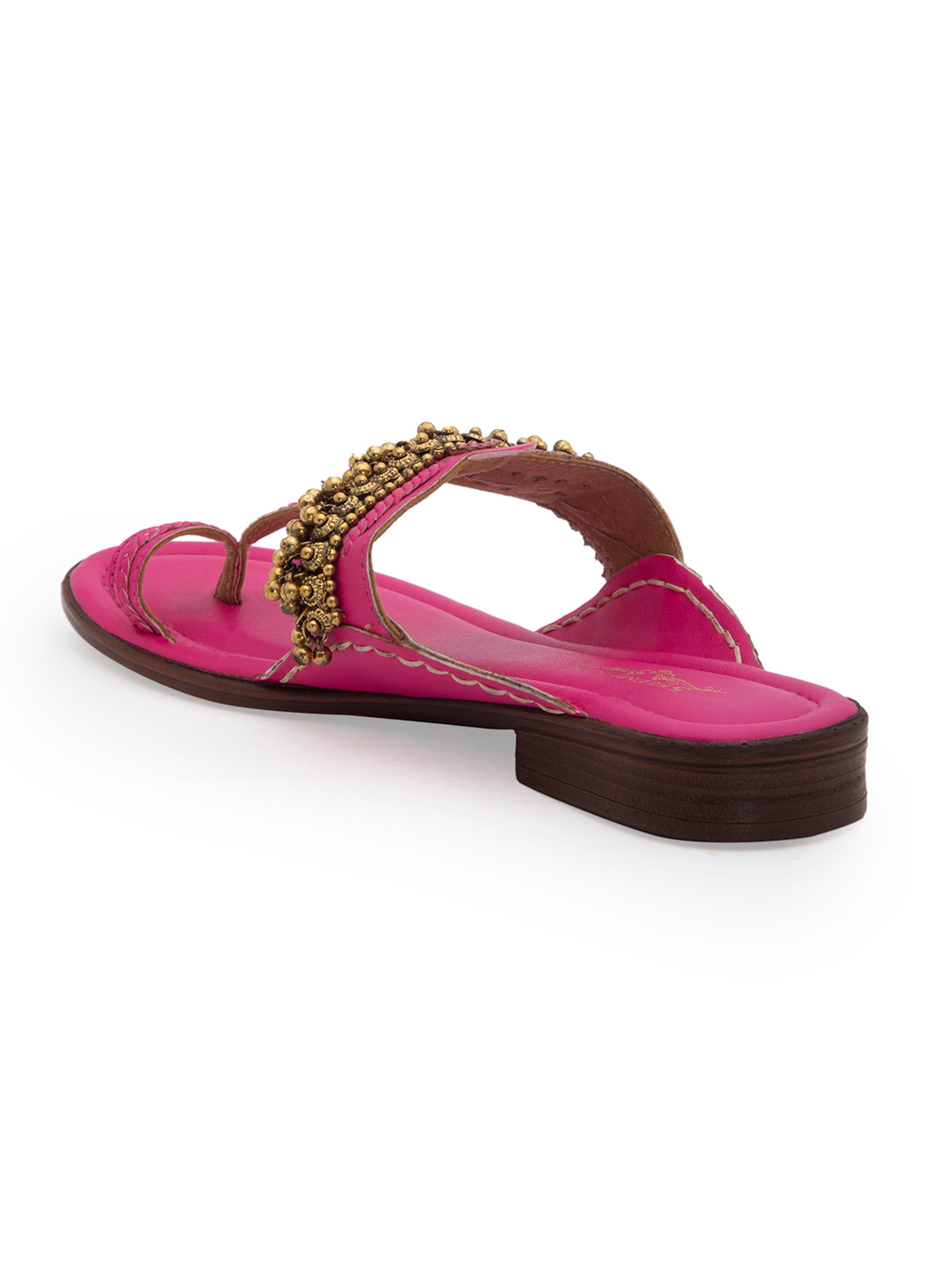 Ghungroo Love - Fushia kolhapuri 5elements