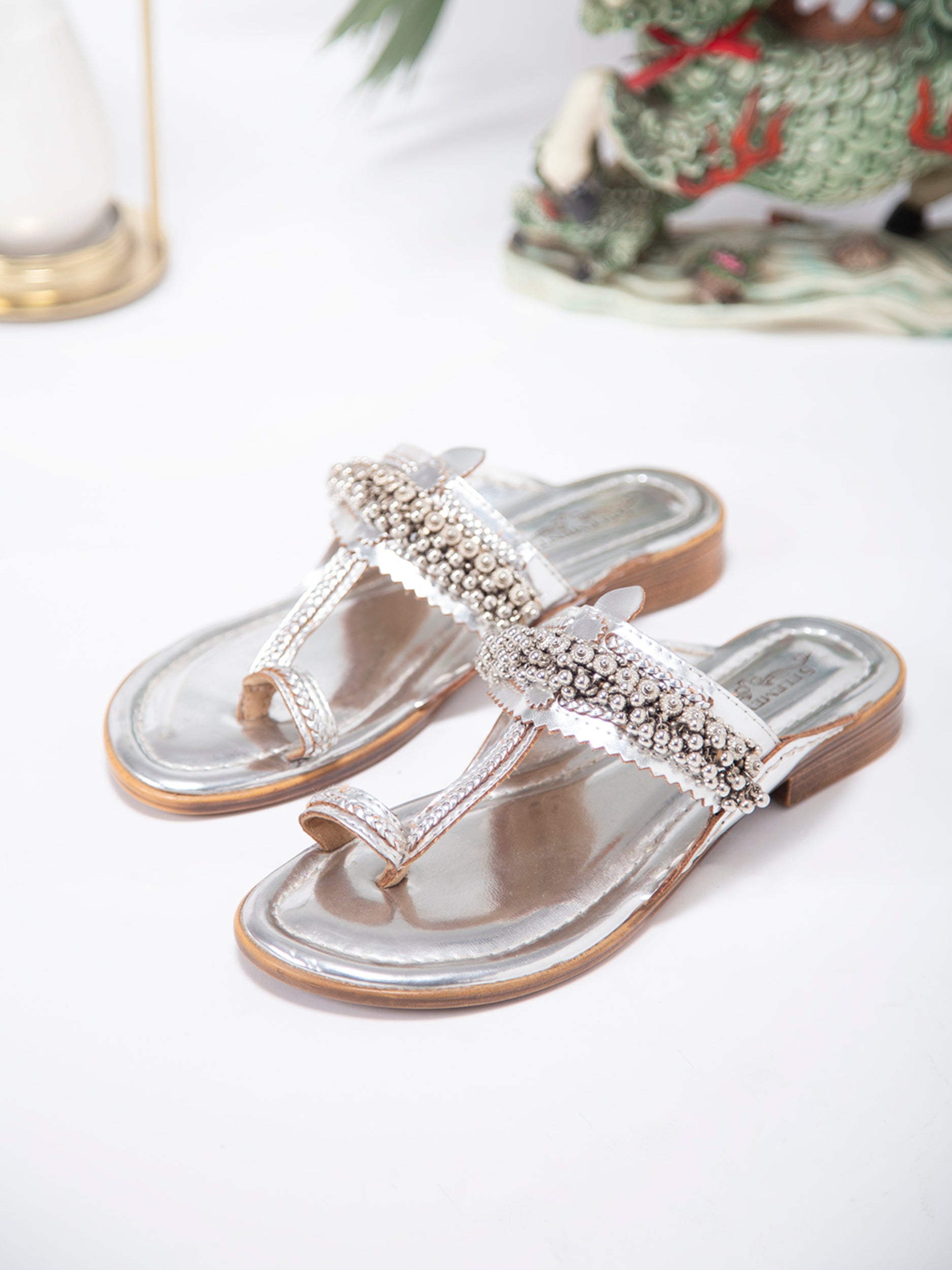 Ghungroo Love Silver (Kolhapuri)