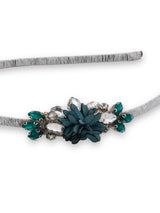 Floral With Kundan Studded Hairband - 5elements