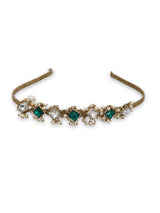 Self Design Kundan Studded Hairband - 5elements