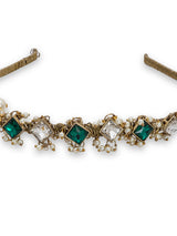 Self Design Kundan Studded Hairband - 5elements