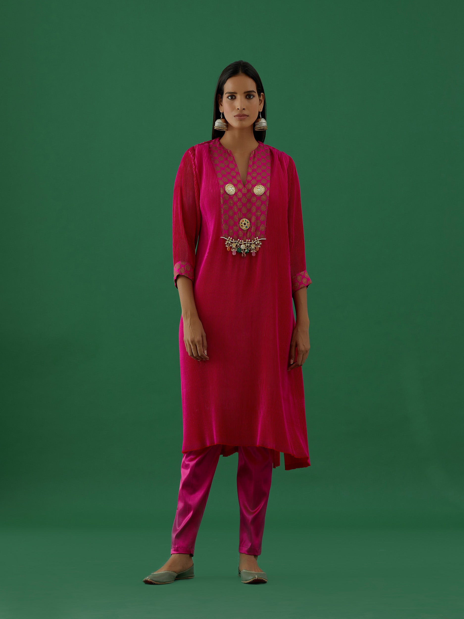 Ditya - Hot Pink Tunic - 5elements