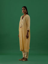 Ditya - Beige kurta Set - 5elements