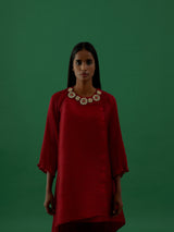 Saanvi - Maroon Top - 5elements