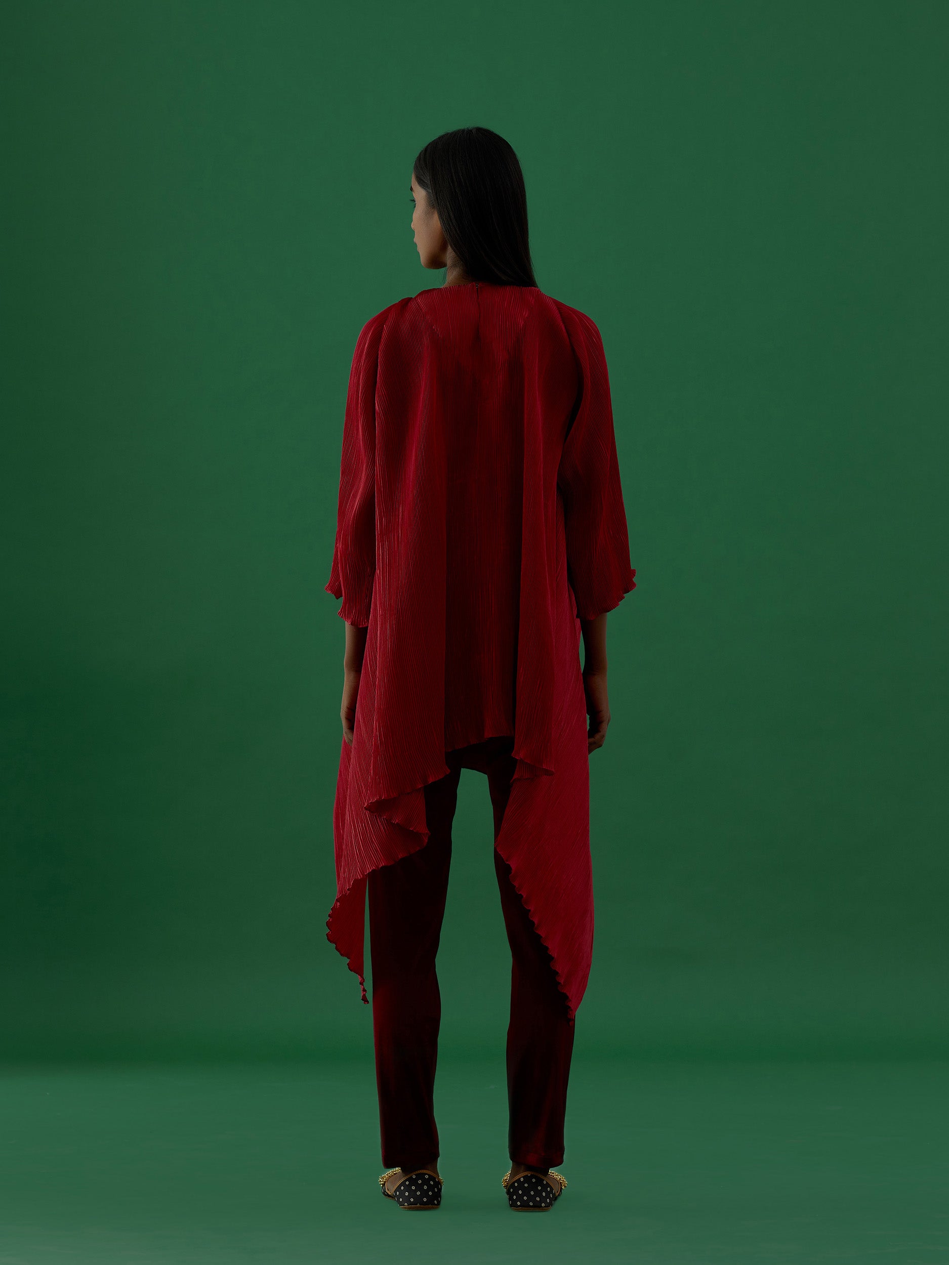 Saanvi - Maroon Top - 5elements