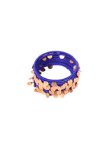 Nyara Bangle- Blue (Gold) - 5elements