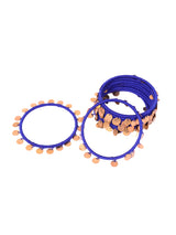 Nyara Bangle- Blue (Gold) - 5elements