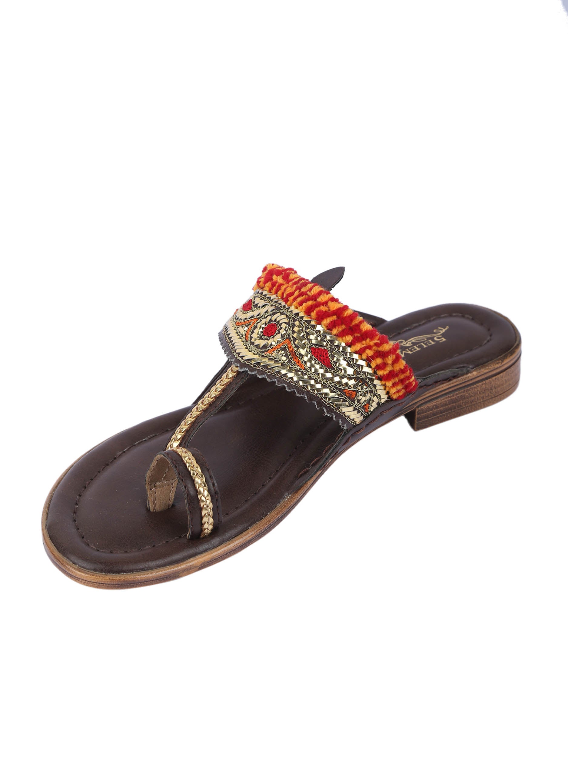 Traditional Red (Kolhapuri)