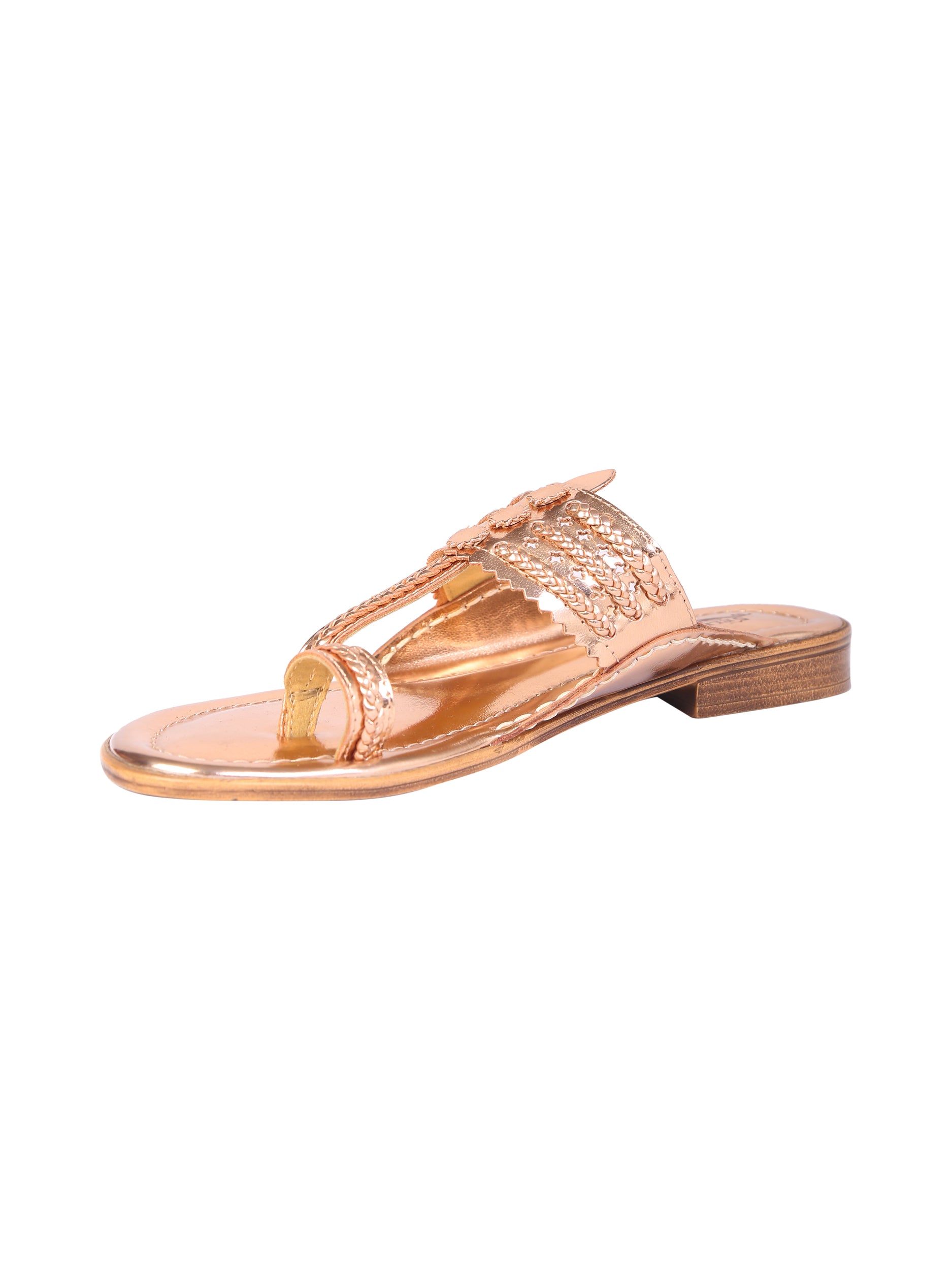 Classic Rose Gold (kolhapuri for women) 5elements