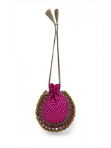 Nida - Fushia (potli bag) 5elements