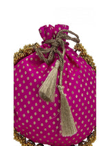 Nida - Fushia (potli bag) 5elements