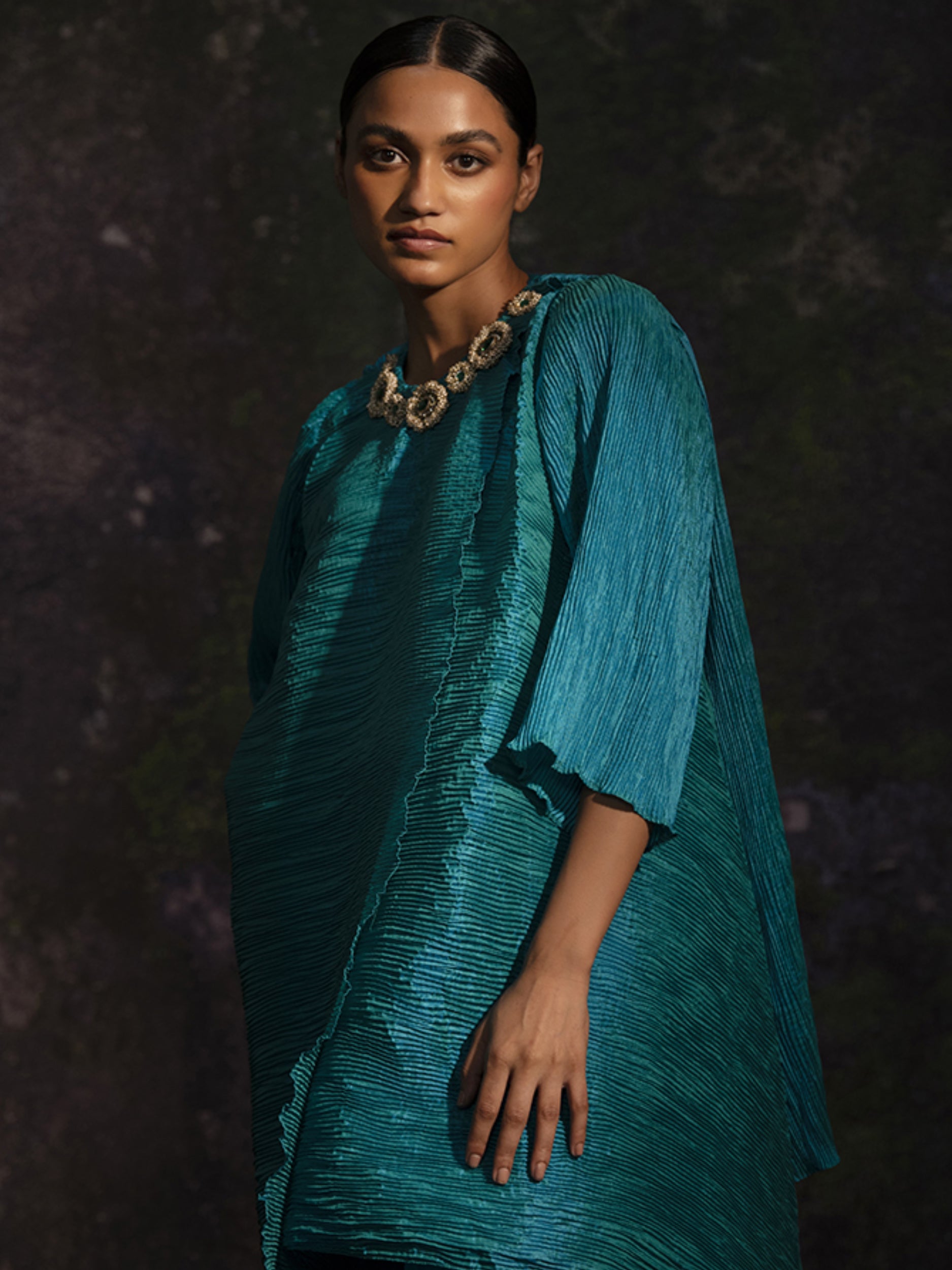 Saanvi - Turqouise Top - 5elements