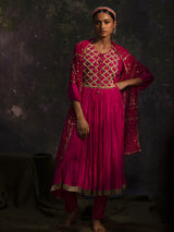 Somya - Pink kurta Set - 5elements