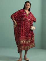 Tejaswani - Maroon (kaftan) - 5elements