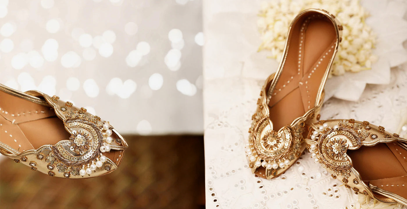 Designer Bridal Punjabi Juttis for the Fashion-Forward Bride