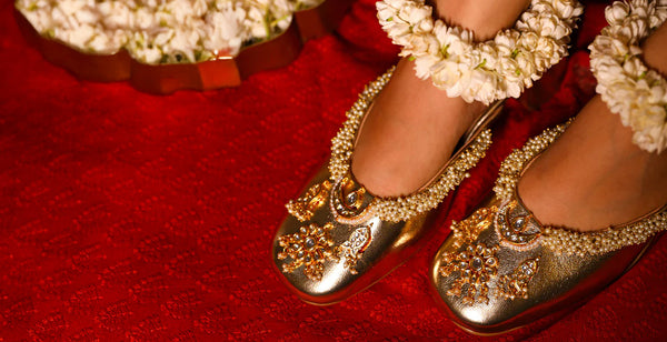 Complete Your Bridal Look with Punjabi Juttis & Heels for Weddings